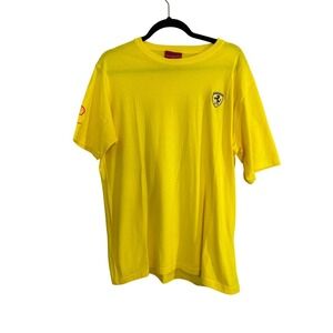 Ferrari Racing F1‎ Shell V-Power Campioni del Mondo T-Shirt Yellow Large